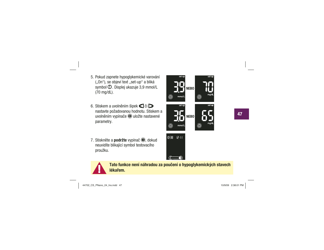 Акку-Чек Перформа Нано User Manual | Page 213 / 332