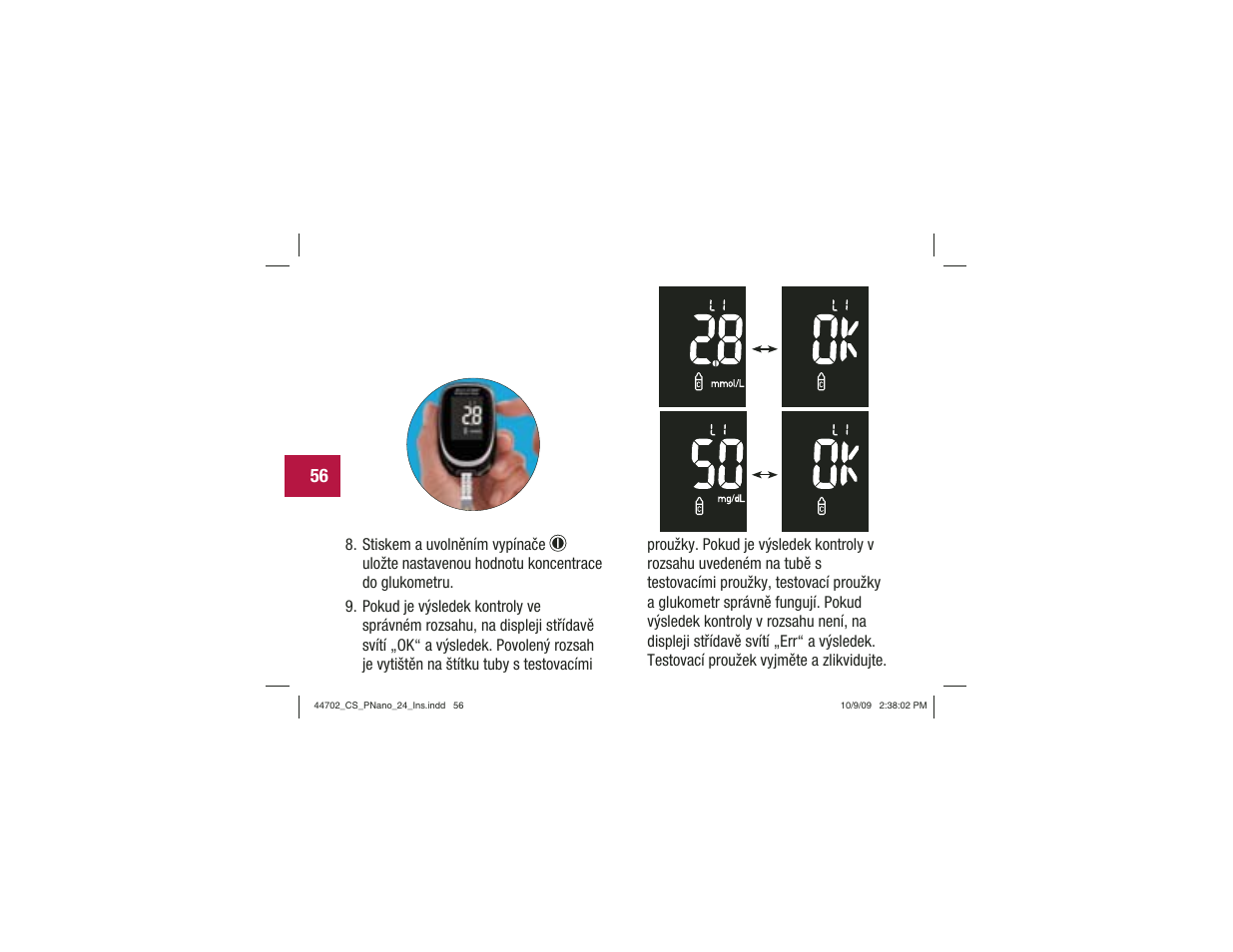 Акку-Чек Перформа Нано User Manual | Page 222 / 332