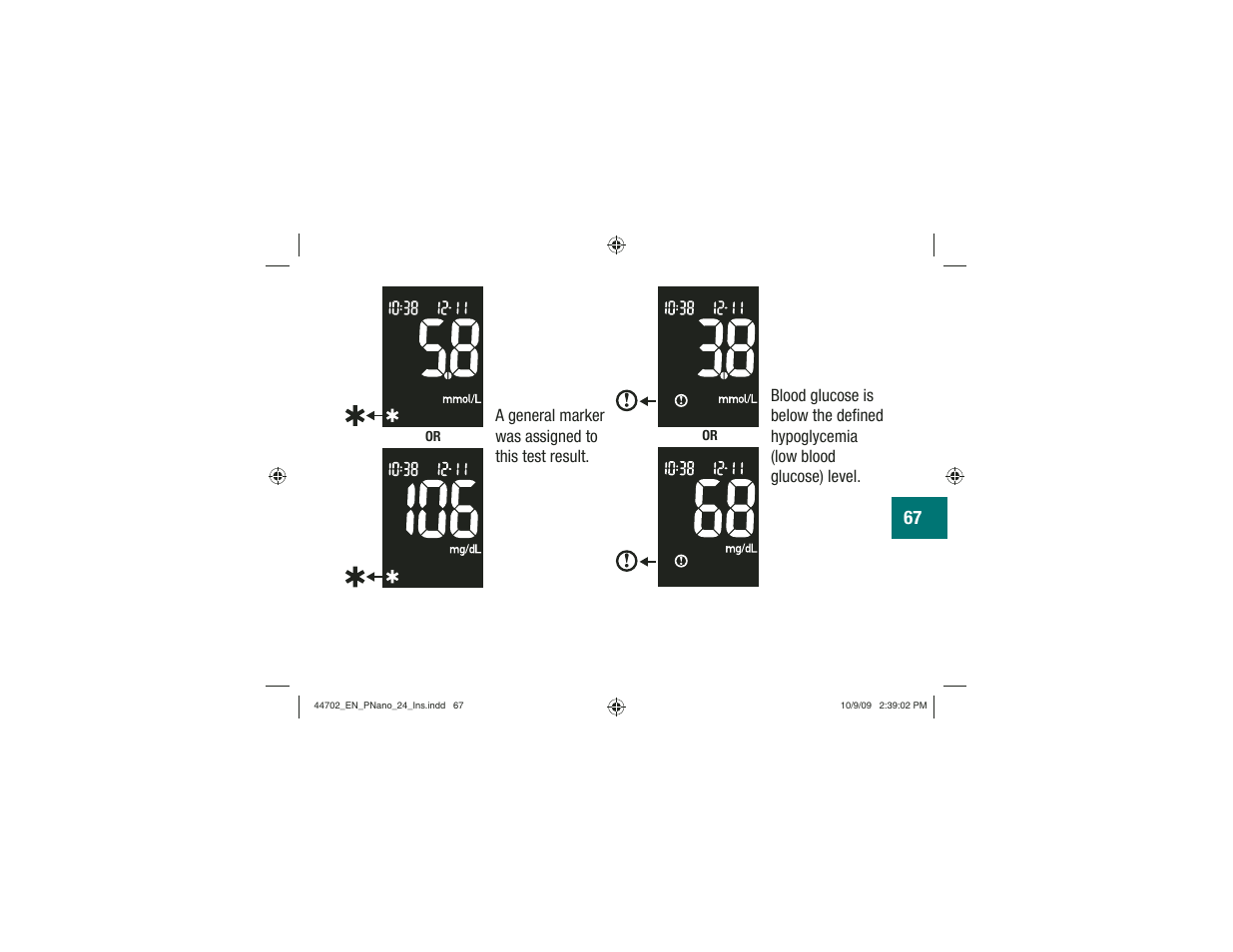 Акку-Чек Перформа Нано User Manual | Page 69 / 332