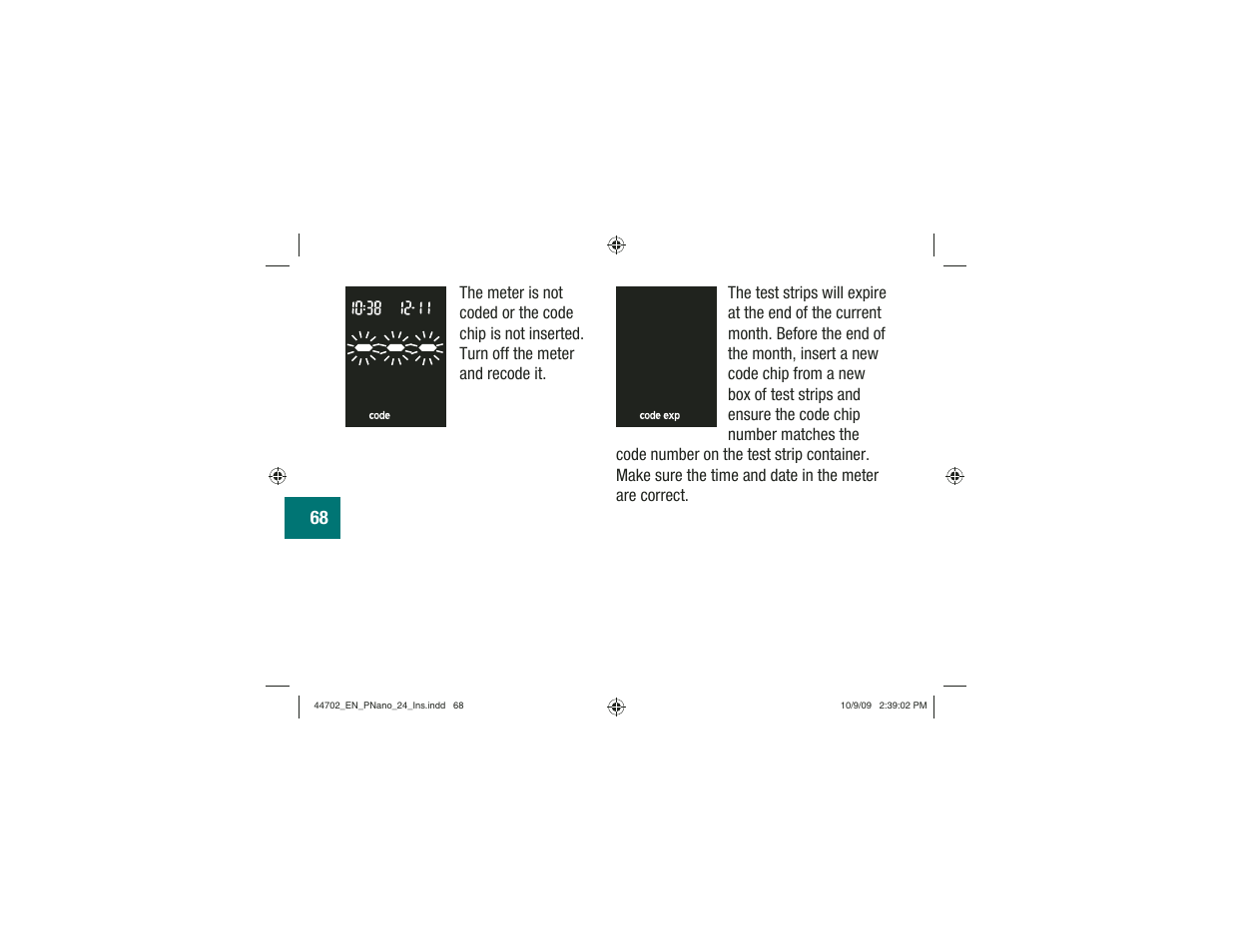 Акку-Чек Перформа Нано User Manual | Page 70 / 332