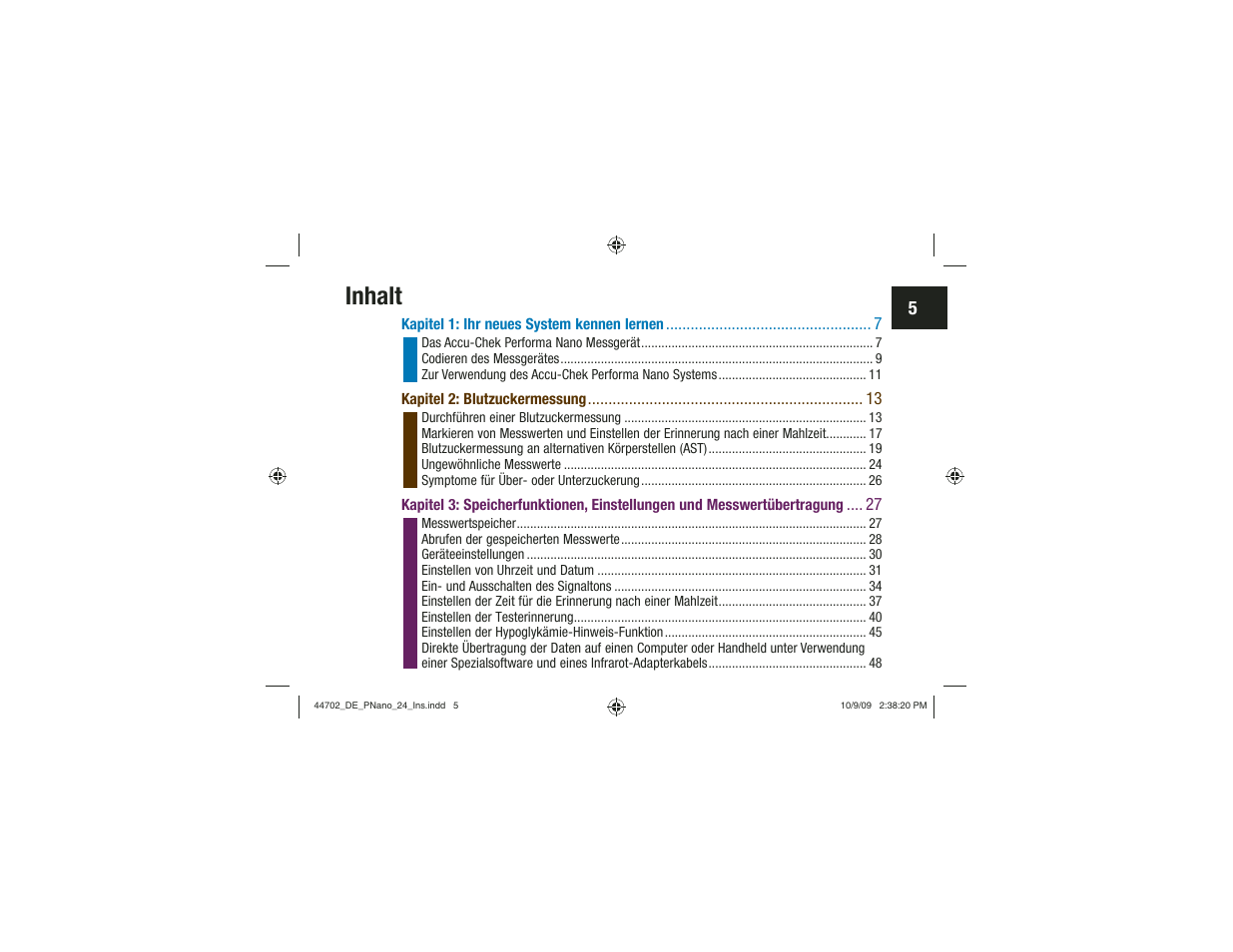 Inhalt | Акку-Чек Перформа Нано User Manual | Page 89 / 332