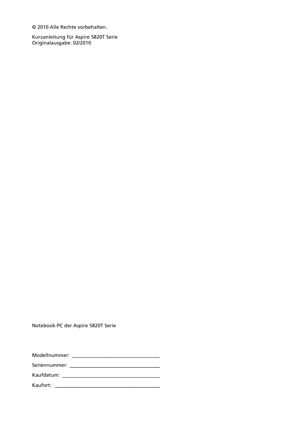 Acer Aspire 5820TZG User Manual | Page 24 / 326