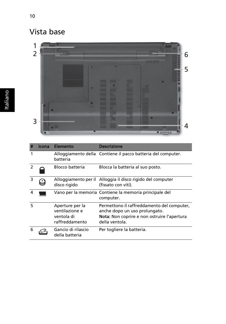 Vista base | Acer Aspire 5820TZG User Manual | Page 44 / 326