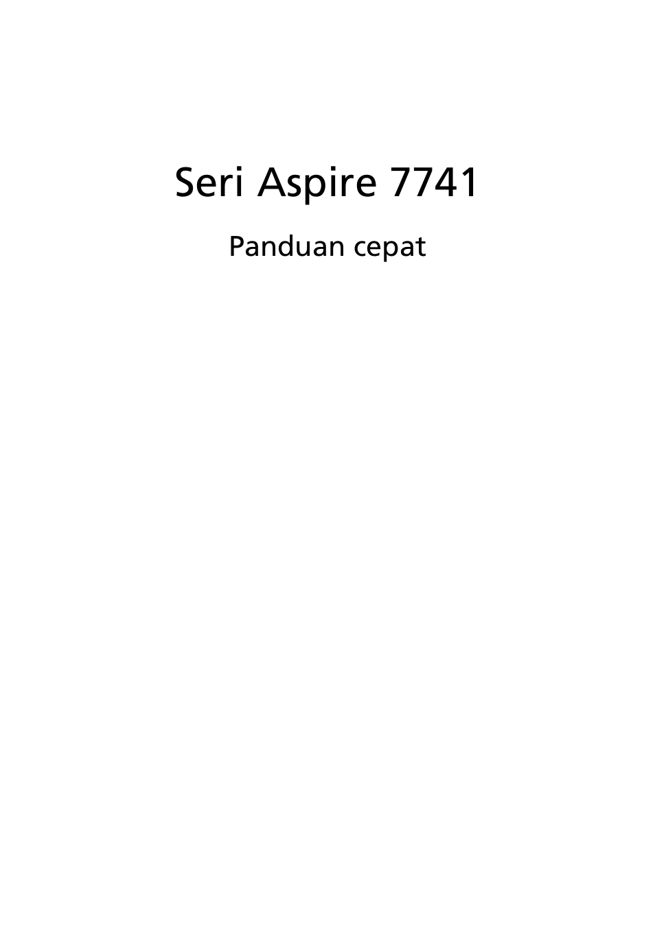 Bahasa indonesia, Seri aspire 7741 | Acer Aspire 7741ZG User Manual | Page 295 / 313