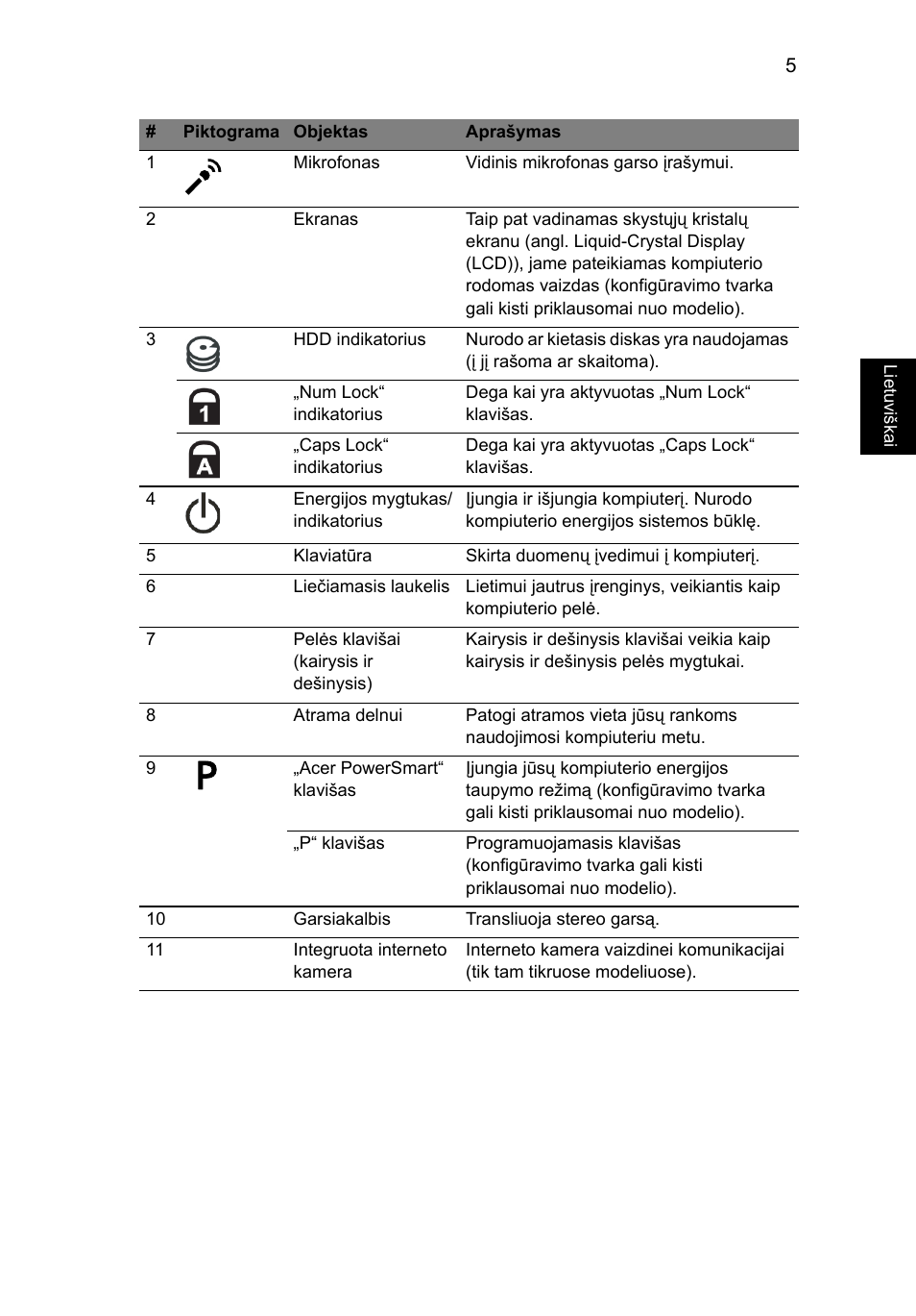 Acer Aspire 7745Z User Manual | Page 273 / 376