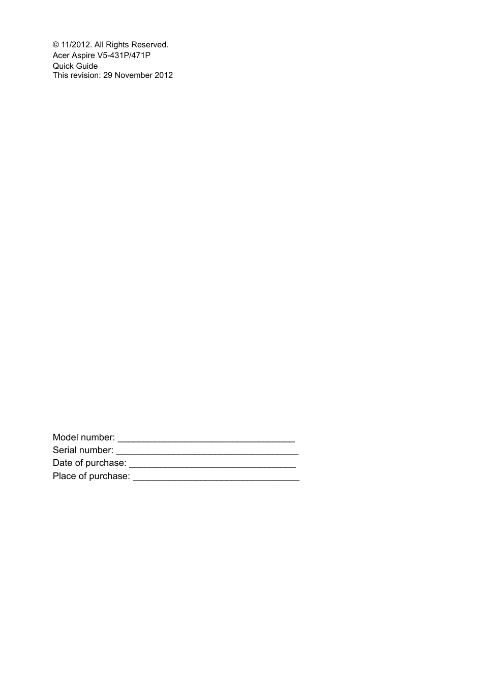 Acer Aspire V5-471PG User Manual | Page 4 / 357
