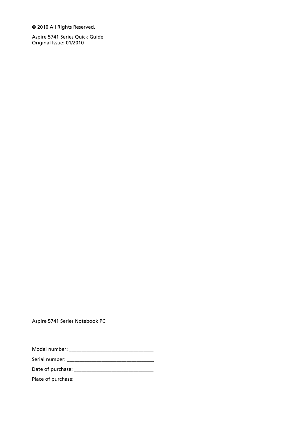 Acer Aspire 5741ZG User Manual | Page 4 / 313