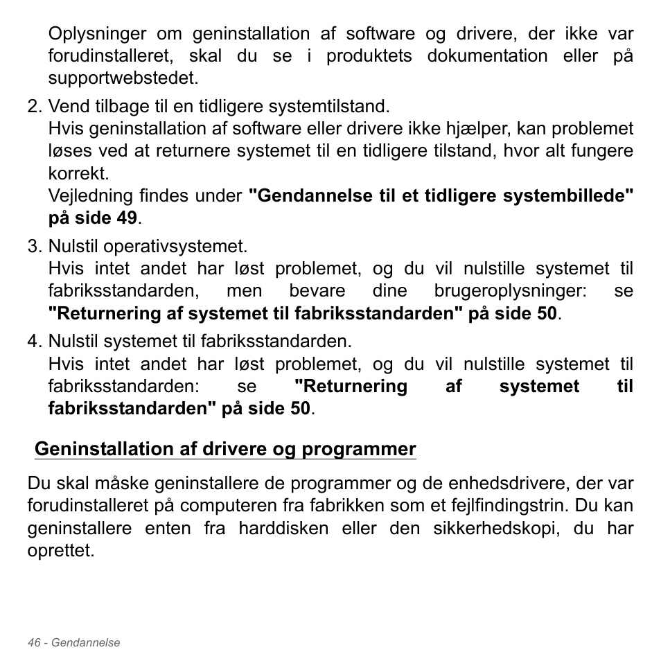 Geninstallation af drivere og programmer | Acer Aspire V5-571PG User Manual | Page 1028 / 3604