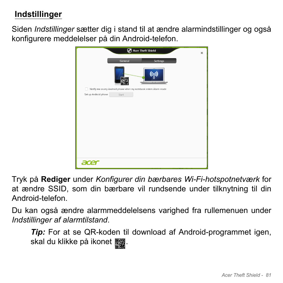Indstillinger | Acer Aspire V5-571PG User Manual | Page 1063 / 3604