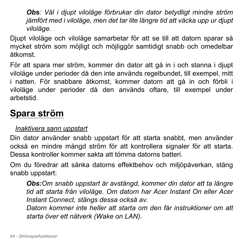 Spara ström | Acer Aspire V5-571PG User Manual | Page 1162 / 3604