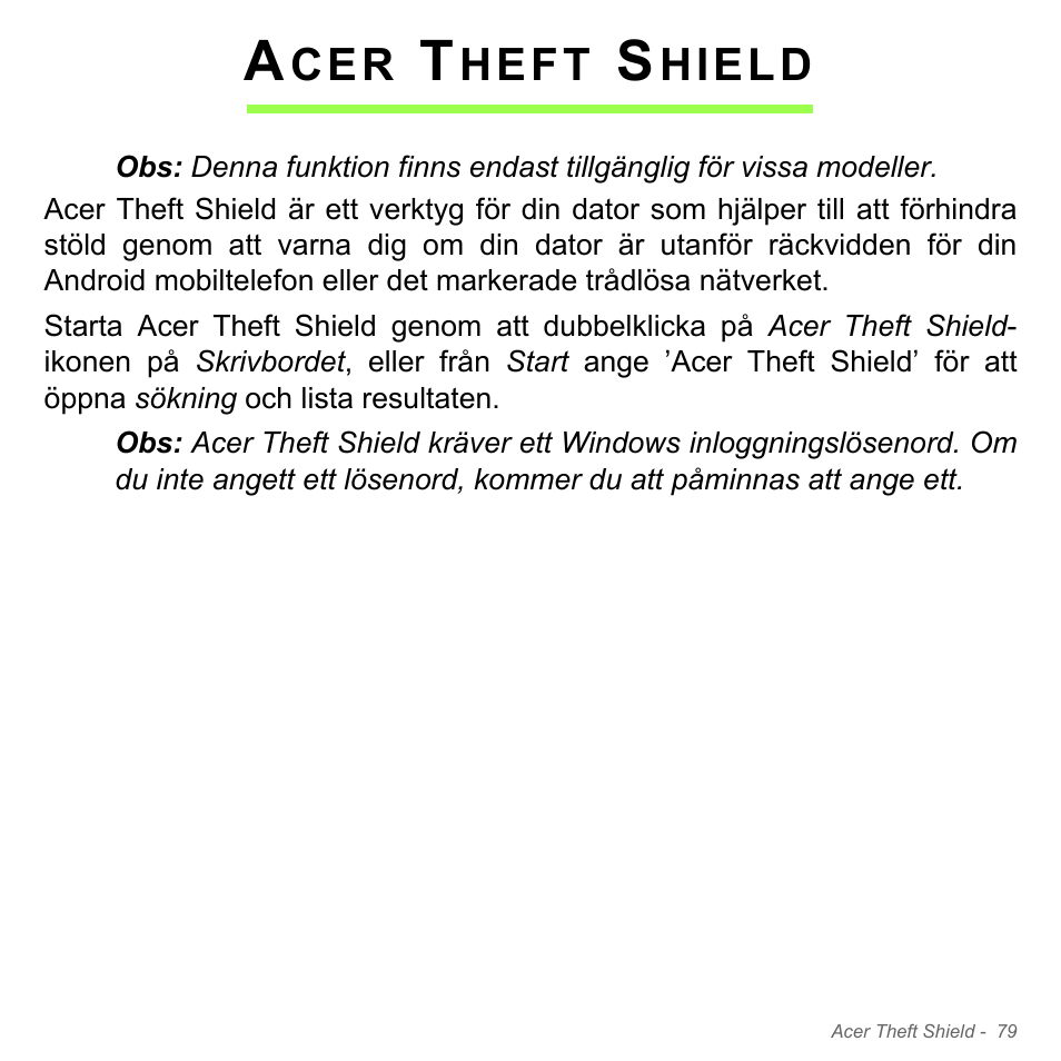 Acer theft shield, Heft, Hield | Acer Aspire V5-571PG User Manual | Page 1177 / 3604