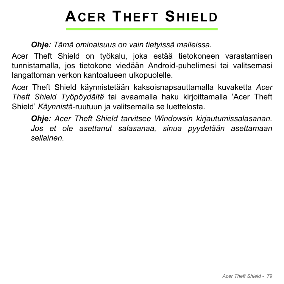 Acer theft shield, Heft, Hield | Acer Aspire V5-571PG User Manual | Page 1295 / 3604