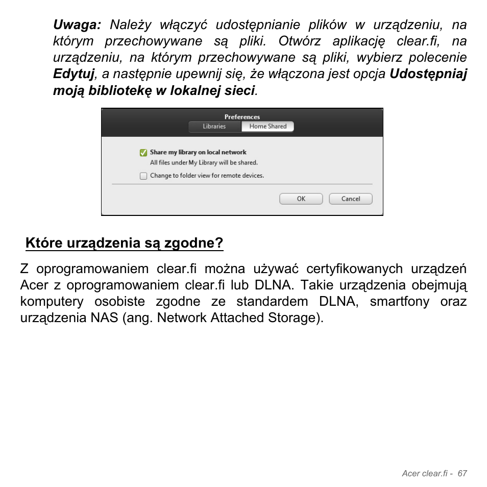 Które urządzenia są zgodne | Acer Aspire V5-571PG User Manual | Page 1537 / 3604