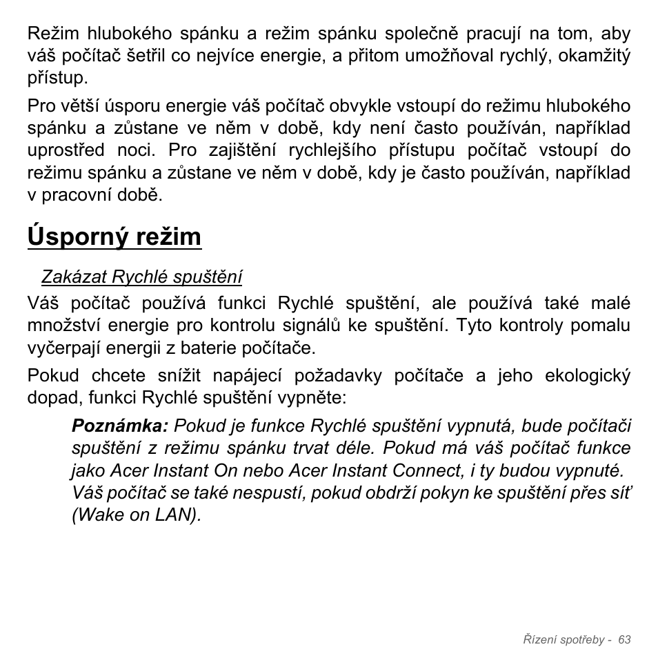 Úsporný režim | Acer Aspire V5-571PG User Manual | Page 1785 / 3604