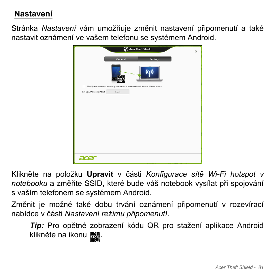 Nastavení | Acer Aspire V5-571PG User Manual | Page 1803 / 3604