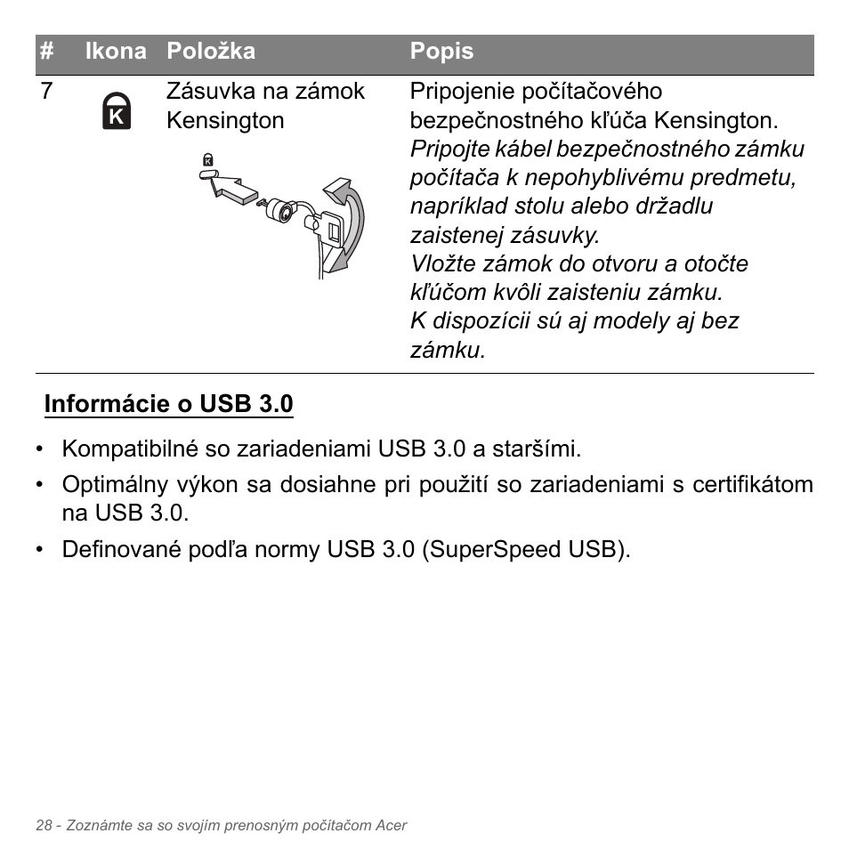 Informácie o usb 3.0 | Acer Aspire V5-571PG User Manual | Page 1868 / 3604
