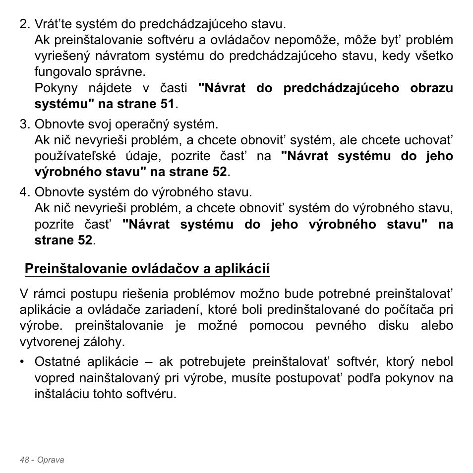 Preinštalovanie ovládačov a aplikácií | Acer Aspire V5-571PG User Manual | Page 1888 / 3604