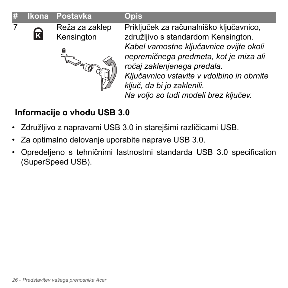 Informacije o vhodu usb 3.0 | Acer Aspire V5-571PG User Manual | Page 1986 / 3604