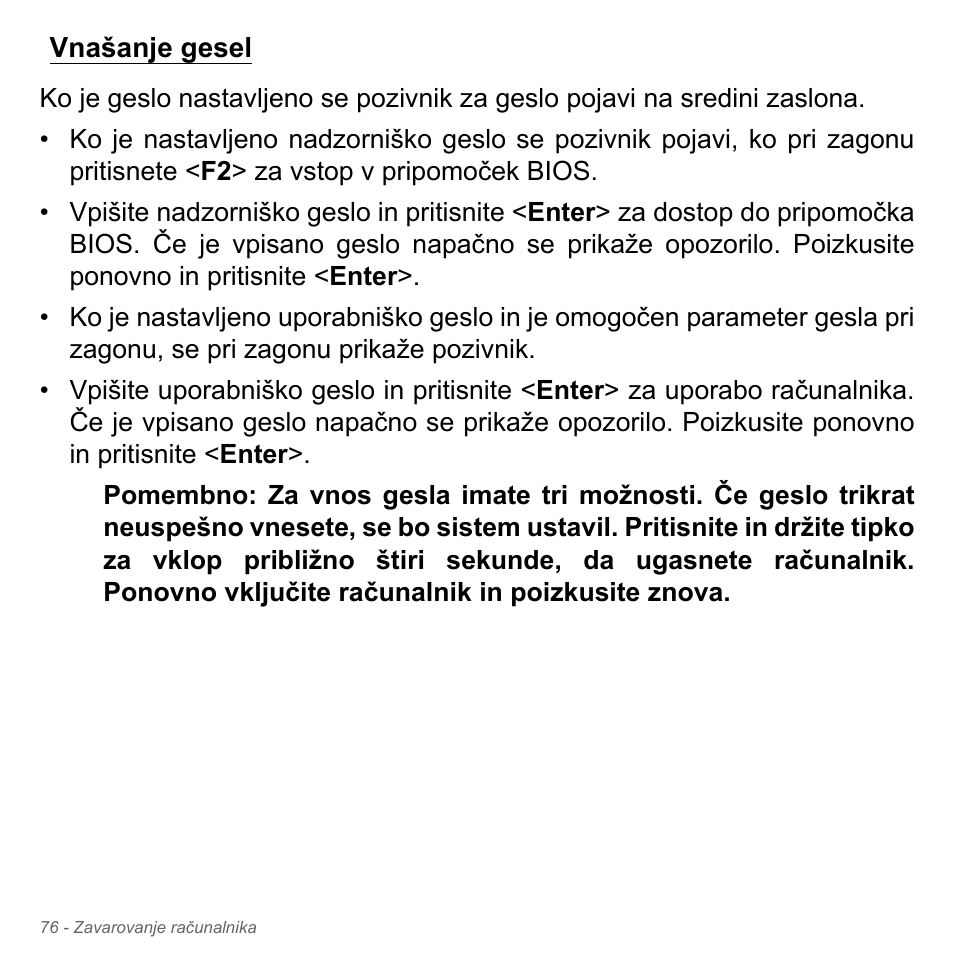 Vnašanje gesel | Acer Aspire V5-571PG User Manual | Page 2036 / 3604