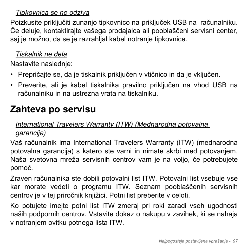 Zahteva po servisu | Acer Aspire V5-571PG User Manual | Page 2057 / 3604