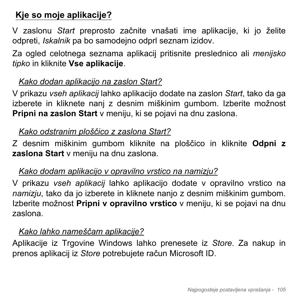 Kje so moje aplikacije | Acer Aspire V5-571PG User Manual | Page 2065 / 3604