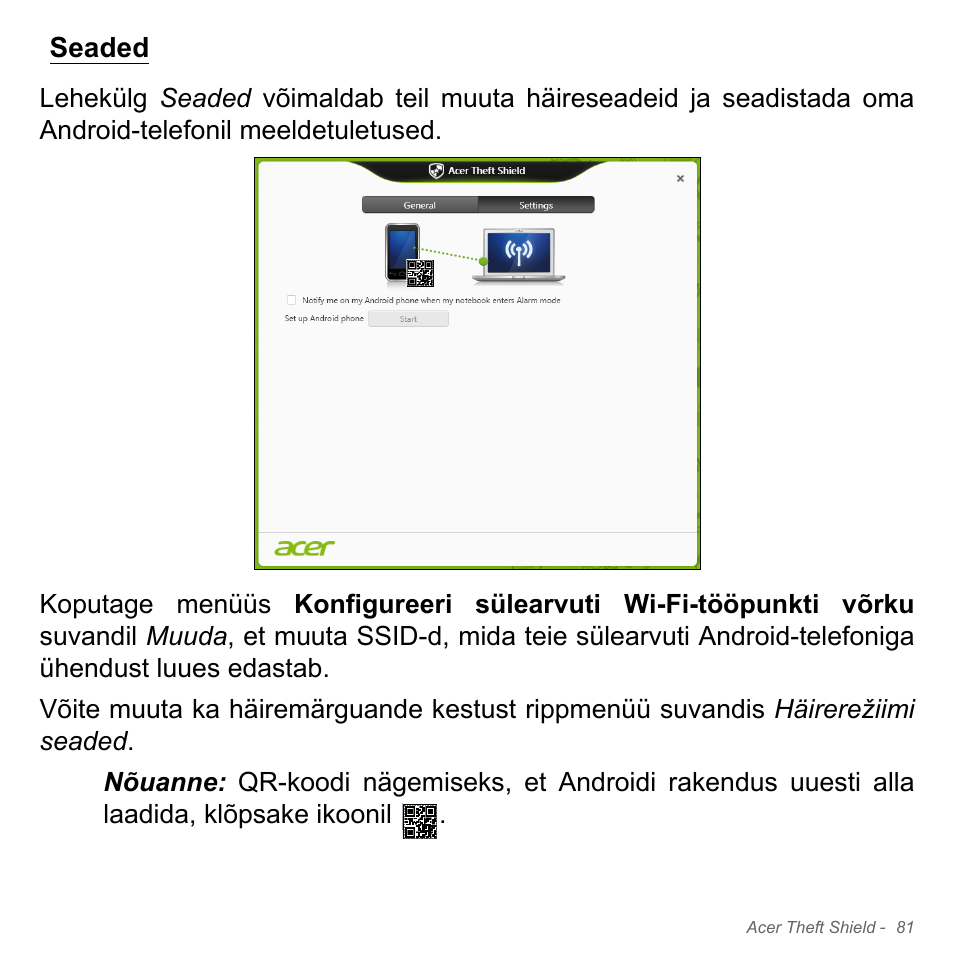 Seaded | Acer Aspire V5-571PG User Manual | Page 2531 / 3604