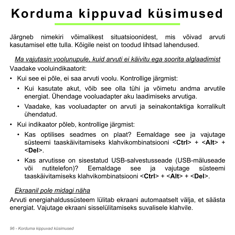 Korduma kippuvad küsimused | Acer Aspire V5-571PG User Manual | Page 2546 / 3604