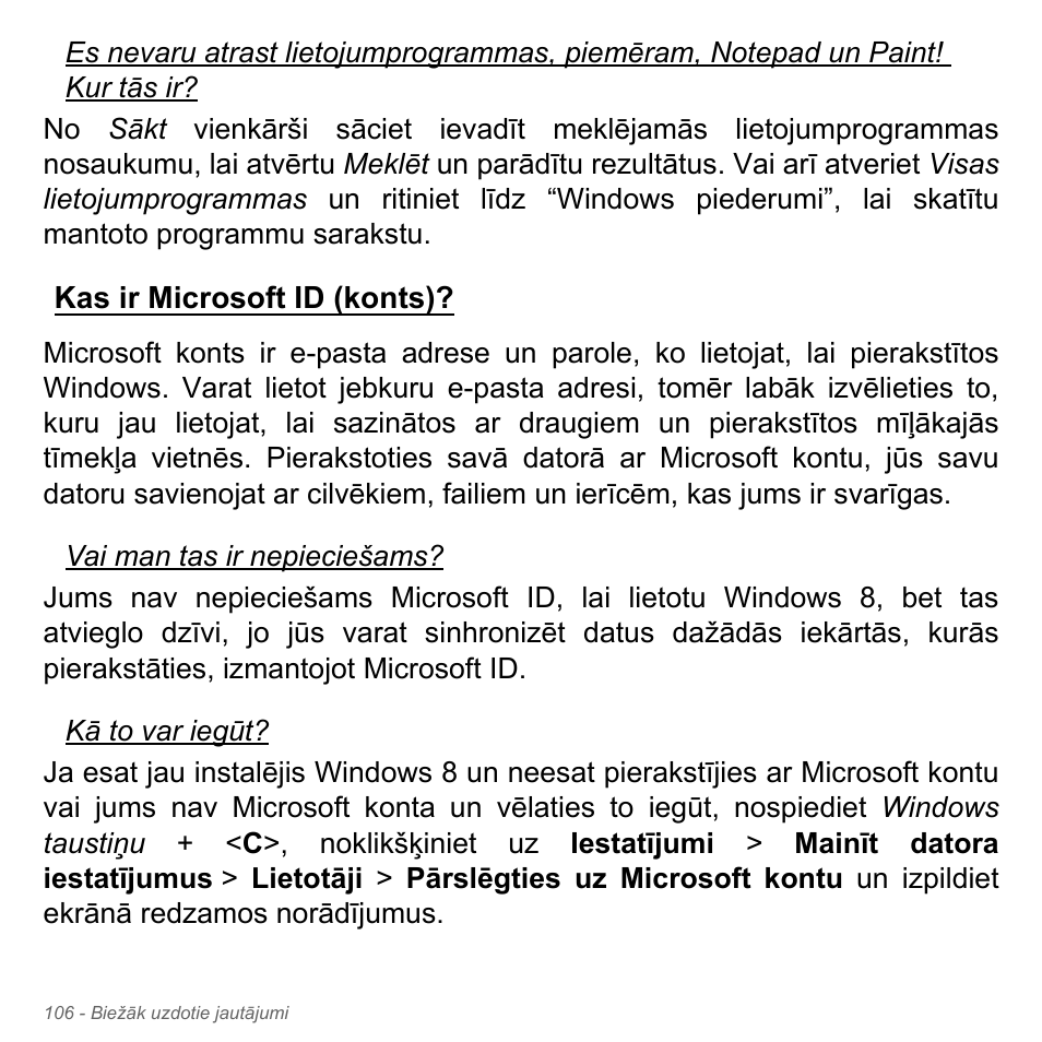 Kas ir microsoft id (konts) | Acer Aspire V5-571PG User Manual | Page 2672 / 3604