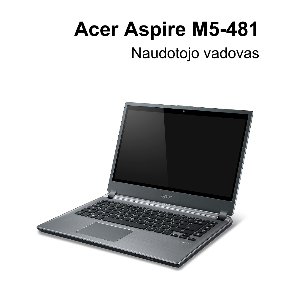 Lietuviškai, Acer aspire m5-481 | Acer Aspire V5-571PG User Manual | Page 2683 / 3604