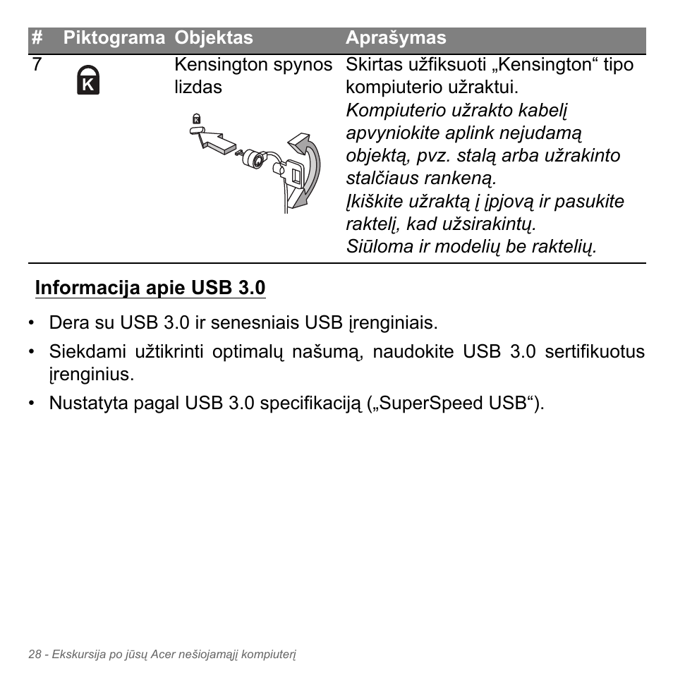 Informacija apie usb 3.0 | Acer Aspire V5-571PG User Manual | Page 2710 / 3604