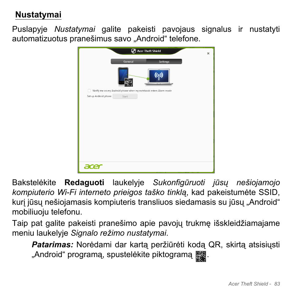 Nustatymai | Acer Aspire V5-571PG User Manual | Page 2765 / 3604