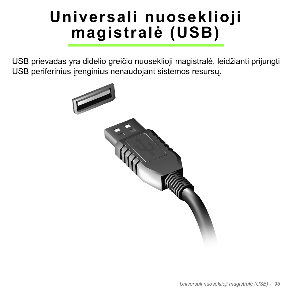 Universali nuoseklioji magistralė (usb) | Acer Aspire V5-571PG User Manual | Page 2777 / 3604