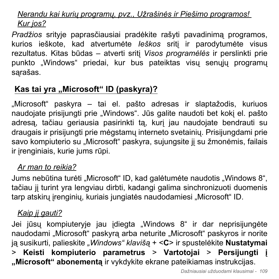 Kas tai yra „microsoft“ id (paskyra) | Acer Aspire V5-571PG User Manual | Page 2791 / 3604