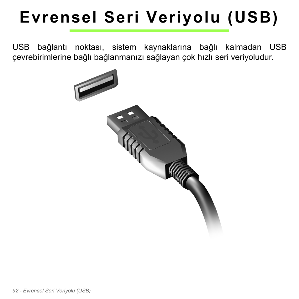 Evrensel seri veriyolu (usb) | Acer Aspire V5-571PG User Manual | Page 3032 / 3604