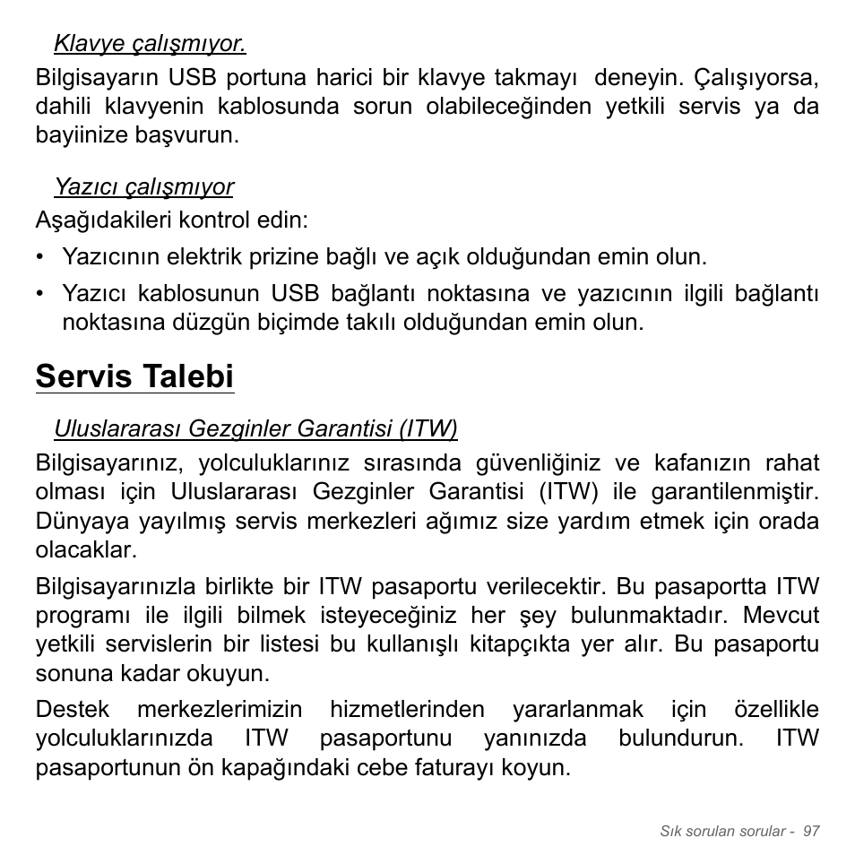 Servis talebi | Acer Aspire V5-571PG User Manual | Page 3037 / 3604