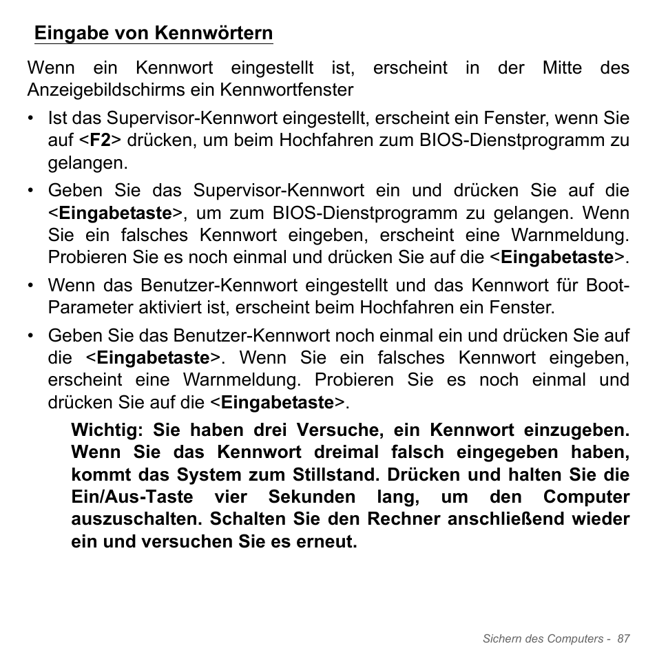 Eingabe von kennwörtern | Acer Aspire V5-571PG User Manual | Page 325 / 3604