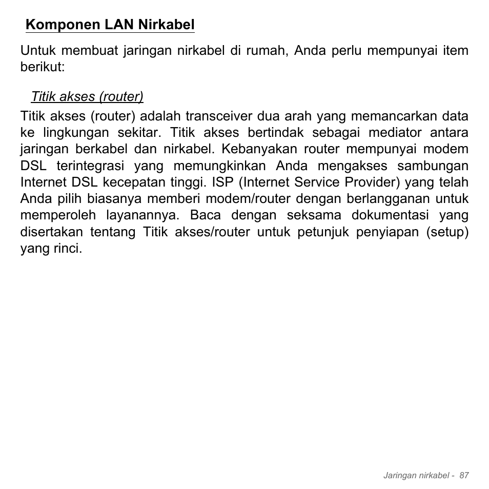 Komponen lan nirkabel | Acer Aspire V5-571PG User Manual | Page 3457 / 3604