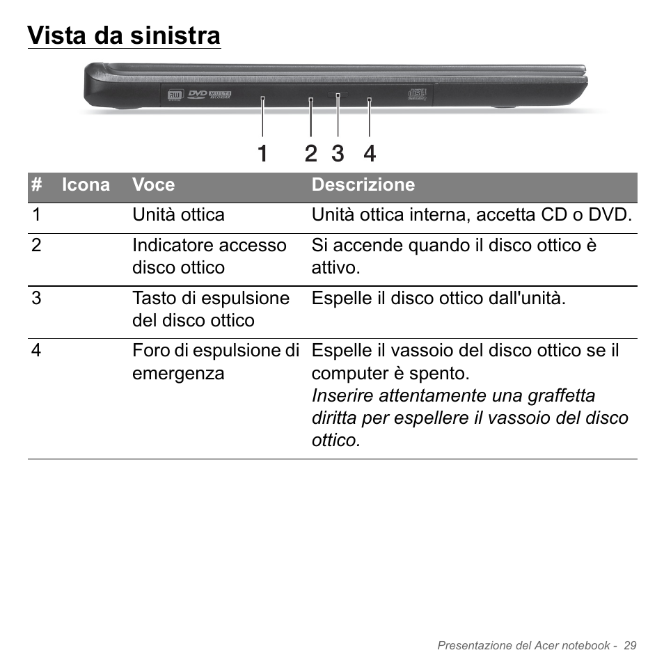 Vista da sinistra | Acer Aspire V5-571PG User Manual | Page 399 / 3604