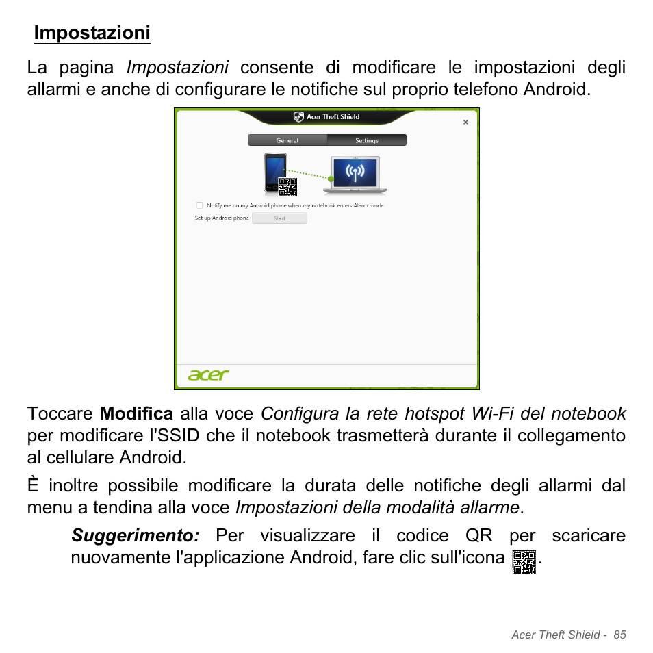 Impostazioni | Acer Aspire V5-571PG User Manual | Page 455 / 3604