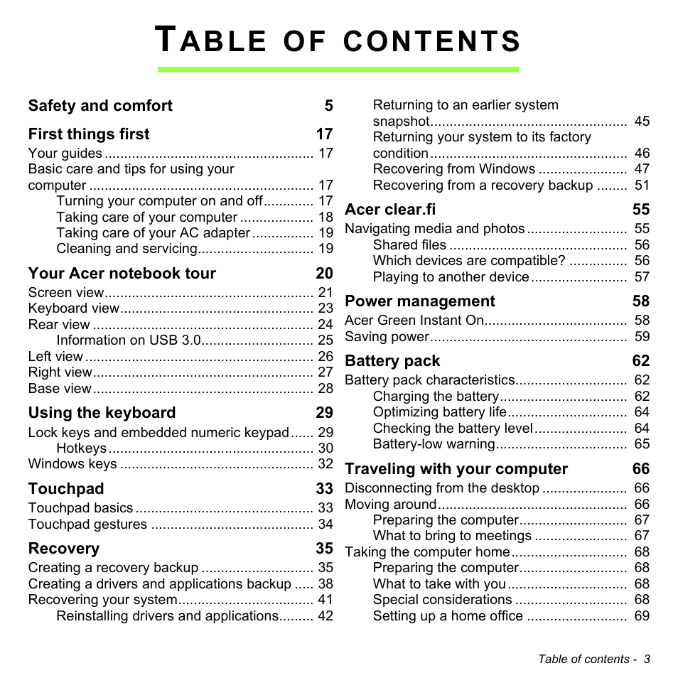 Acer Aspire V5-571PG User Manual | Page 5 / 3604