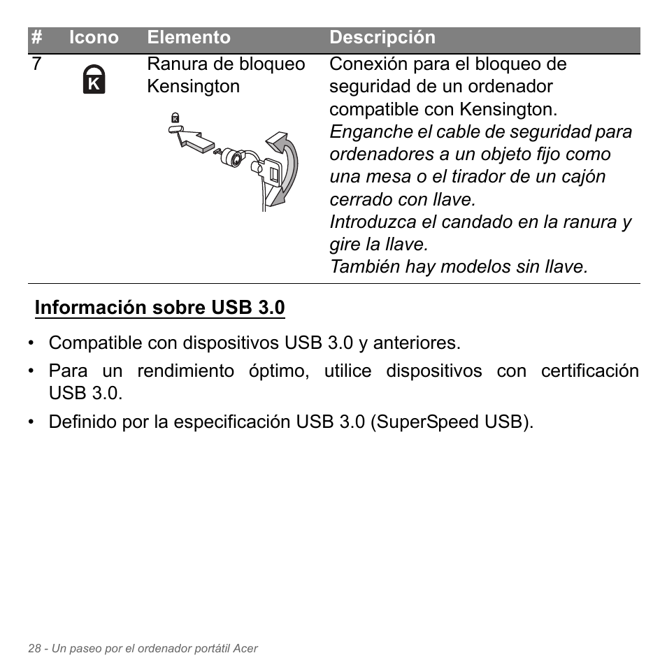 Información sobre usb 3.0 | Acer Aspire V5-571PG User Manual | Page 520 / 3604