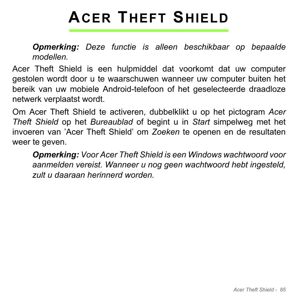 Acer theft shield, Heft, Hield | Acer Aspire V5-571PG User Manual | Page 825 / 3604
