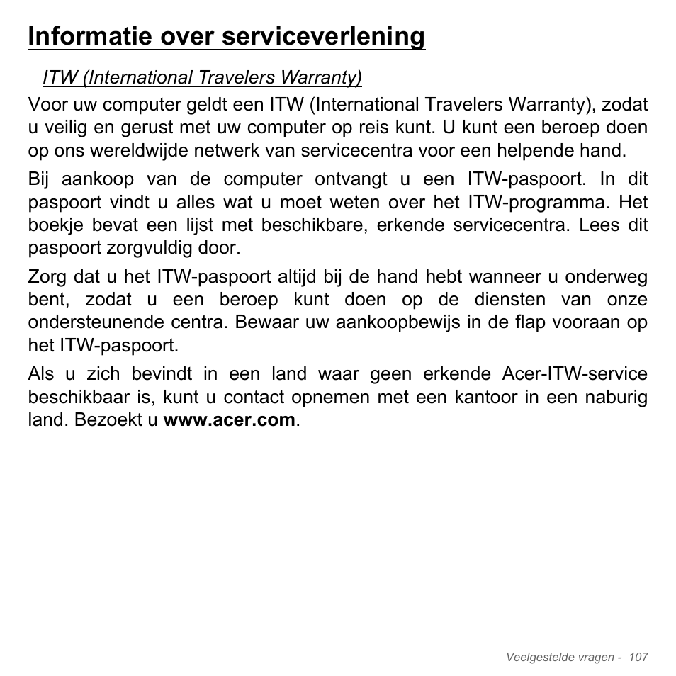 Informatie over serviceverlening | Acer Aspire V5-571PG User Manual | Page 847 / 3604