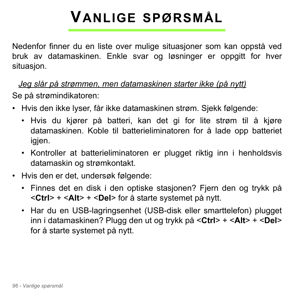 Vanlige spørsmål, Anlige, Spørsmål | Acer Aspire V5-571PG User Manual | Page 962 / 3604