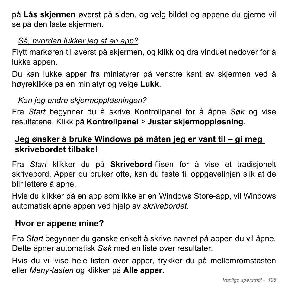 Hvor er appene mine | Acer Aspire V5-571PG User Manual | Page 971 / 3604
