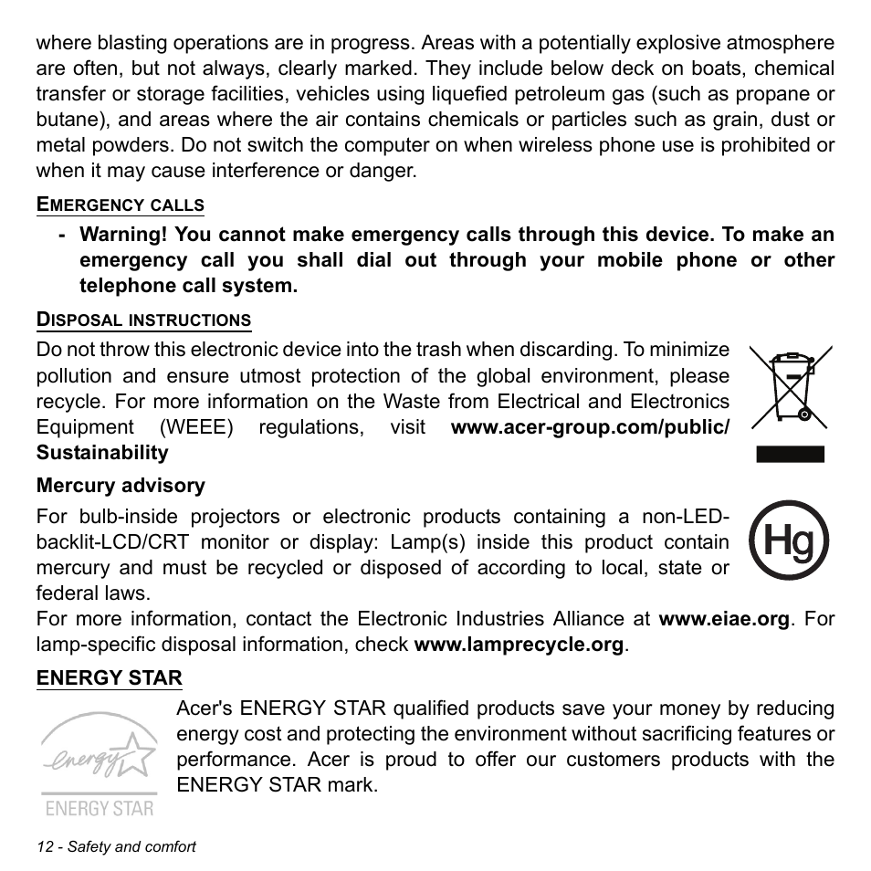 Acer W700P User Manual | Page 14 / 3264
