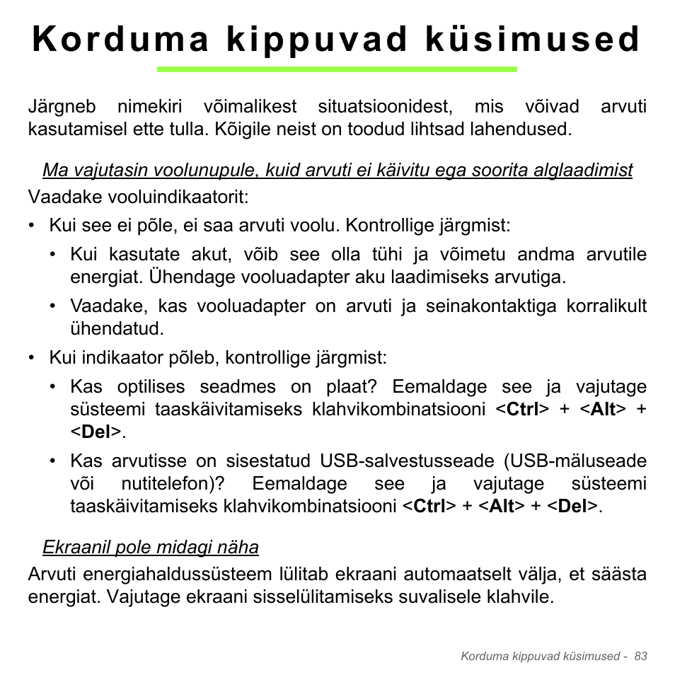 Korduma kippuvad küsimused | Acer W700P User Manual | Page 2305 / 3264