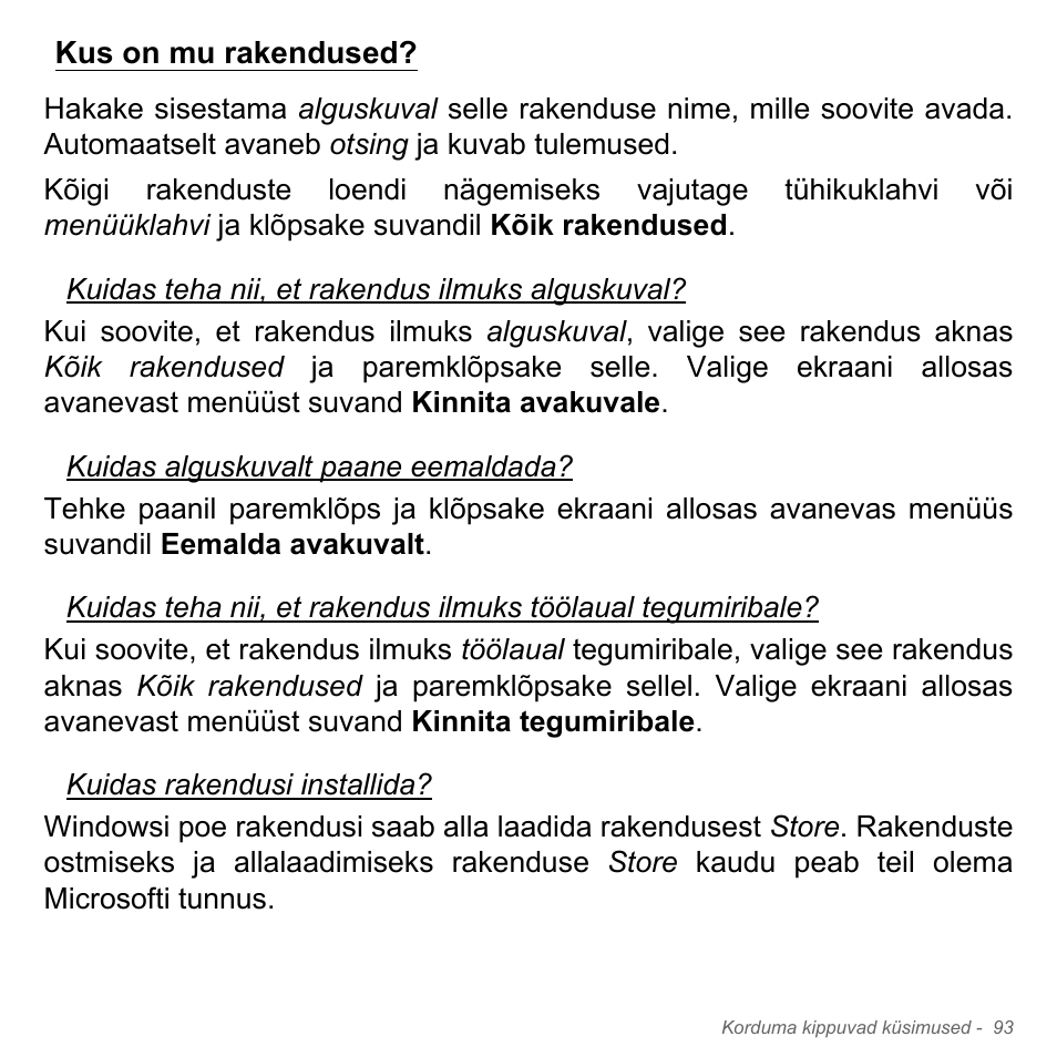 Kus on mu rakendused | Acer W700P User Manual | Page 2315 / 3264