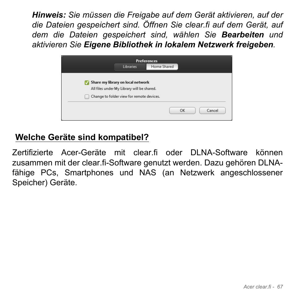Welche geräte sind kompatibel | Acer W700P User Manual | Page 285 / 3264