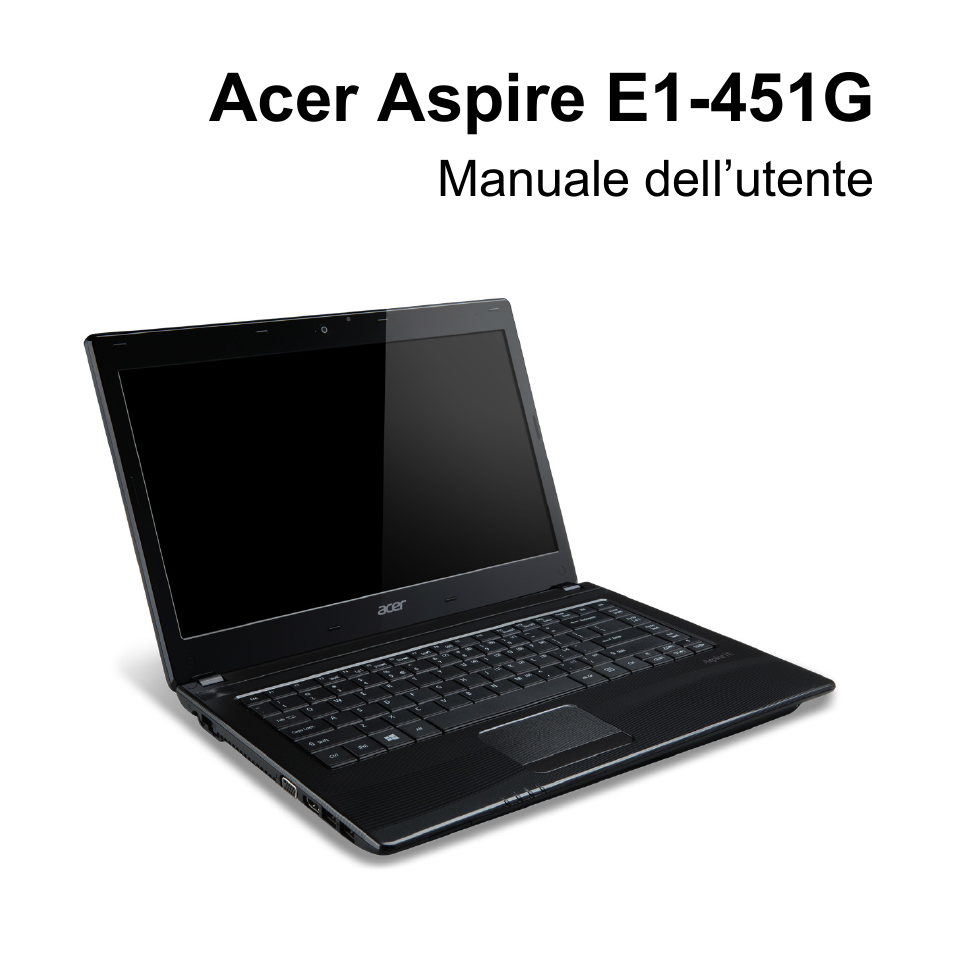 Italiano, Acer aspire e1-451g | Acer W700P User Manual | Page 337 / 3264